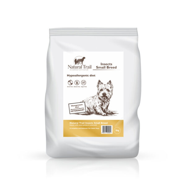 Natural Trail Insects Small Breed 2kg