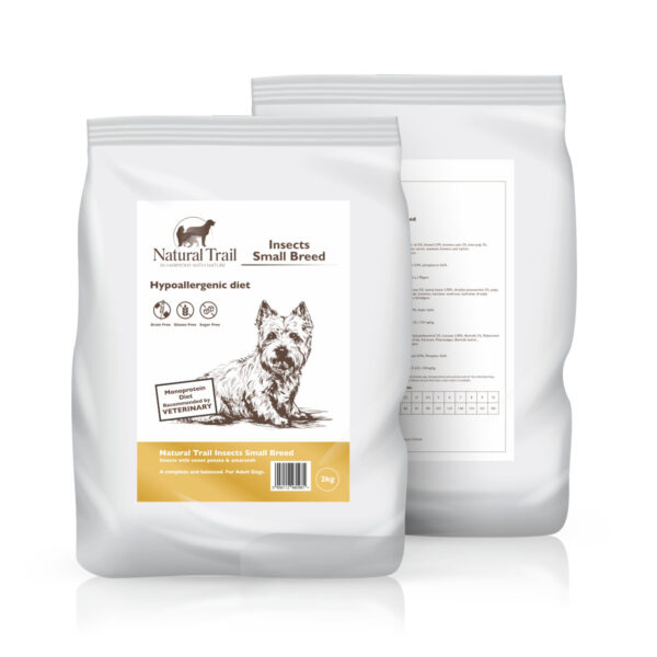 Natural Trail Insects Small Breed 2kg